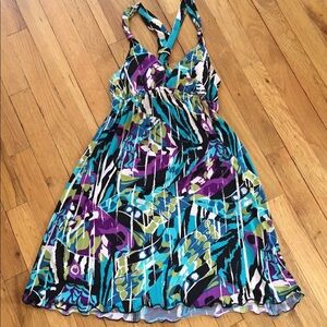Beautiful City Triangles Dress Sz M